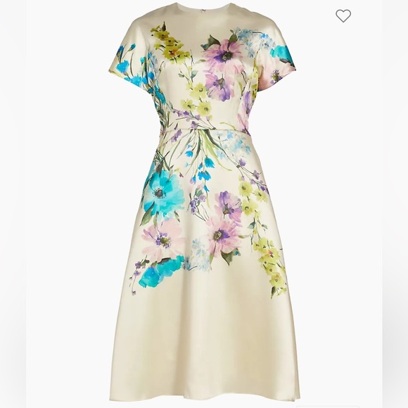 Teri Jon Floral Dress Size 4 NWT - Picture 2 of 10